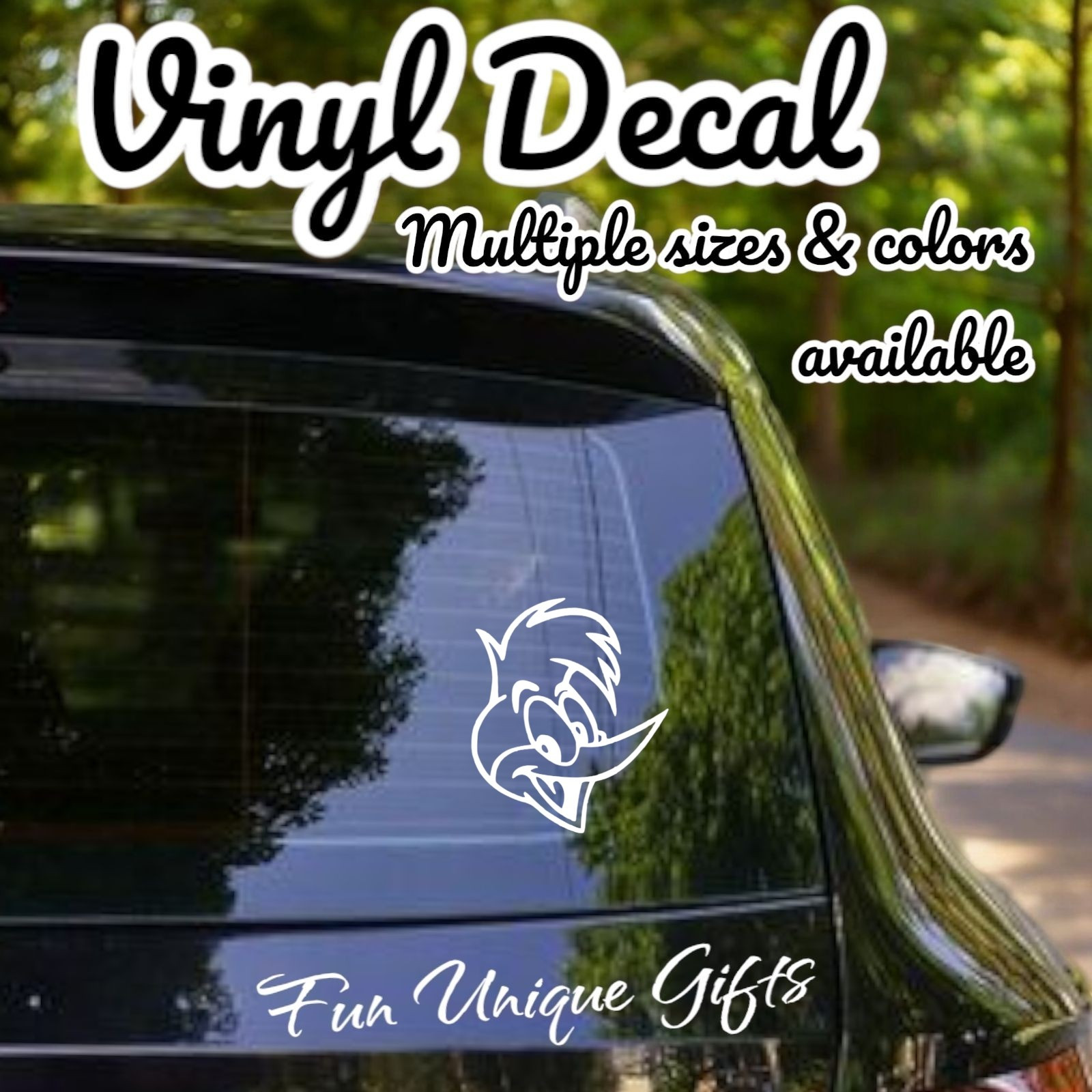 Woody Woodpecker Vinyl Decal Sticker -Multiple Colors & Sizes- FREE SHIPPING