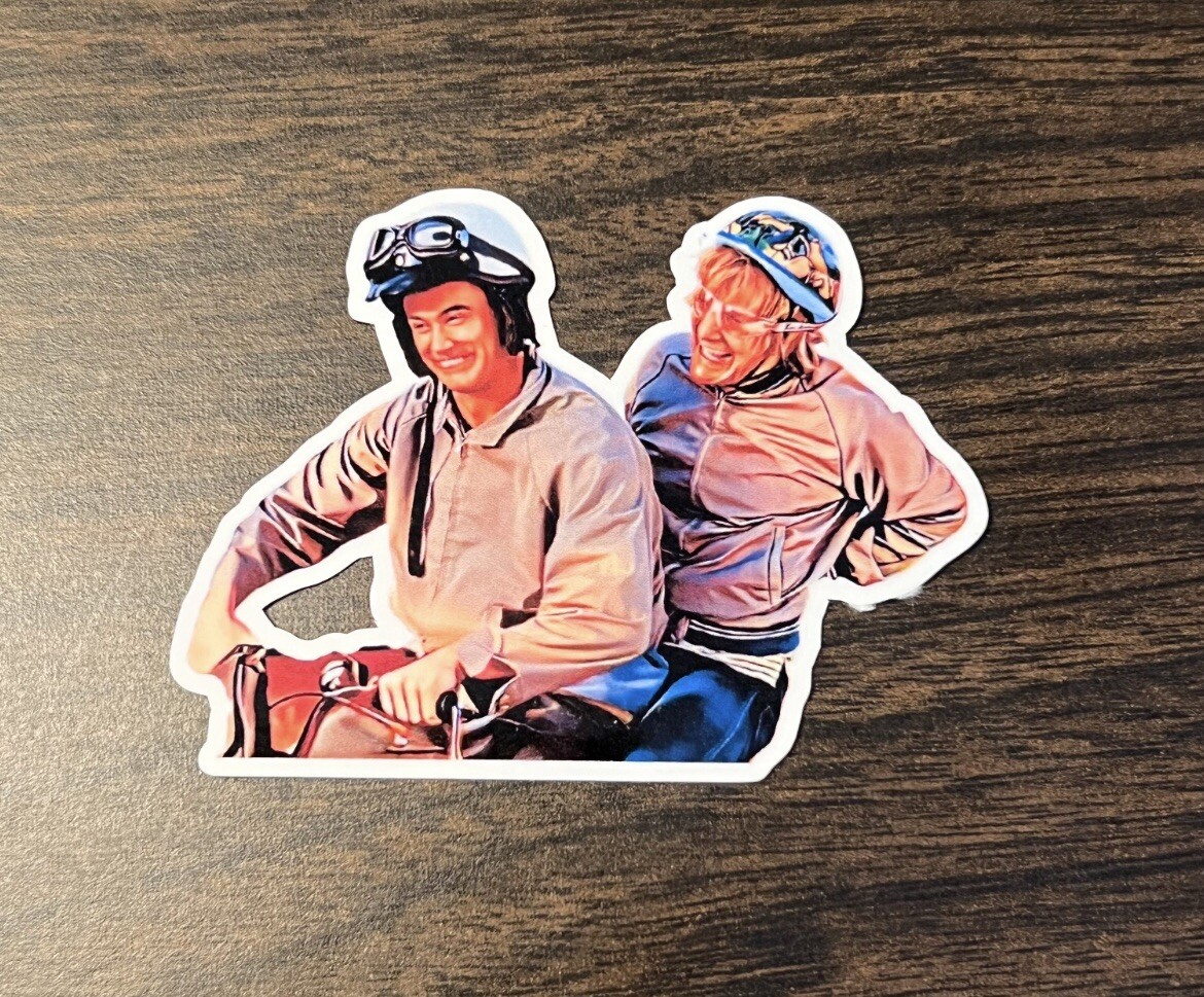 Dumb And Dumber Sticker – Funny – Weatherproof Premium Matte – Laptop Hydroflask