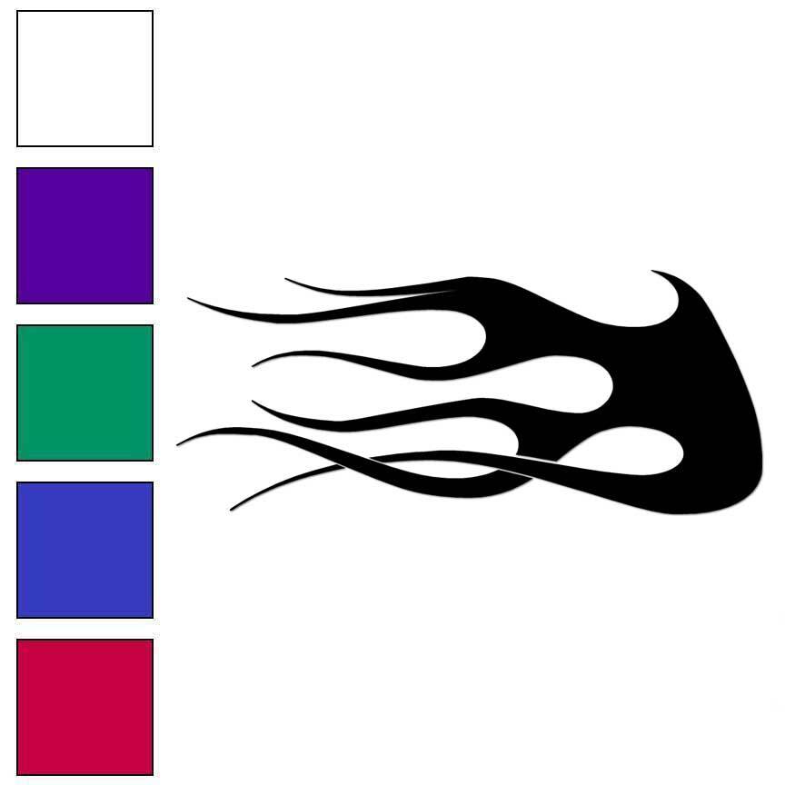Fire Flames, Vinyl Decal Sticker, Multiple Colors & Sizes #7388