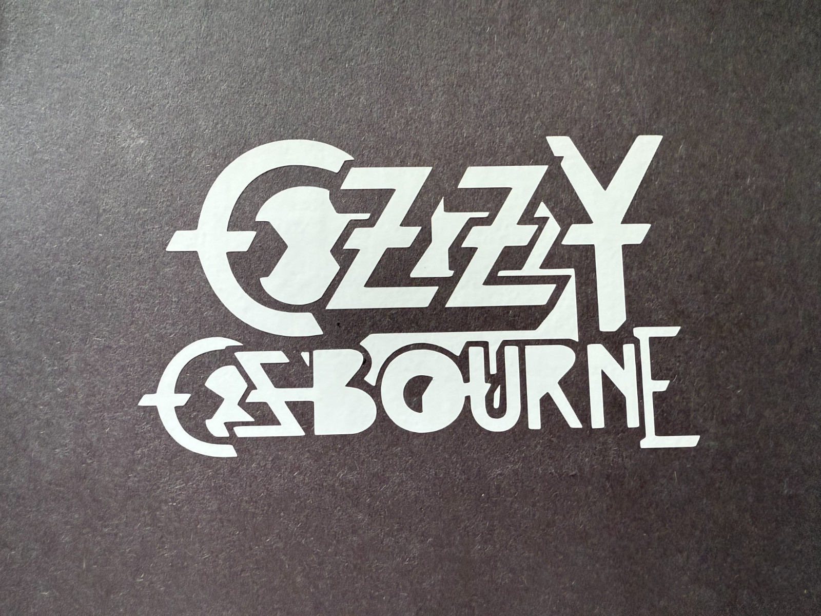 OZZY OSBOURNE BLACK SABBATH VINYL STICKER DECAL