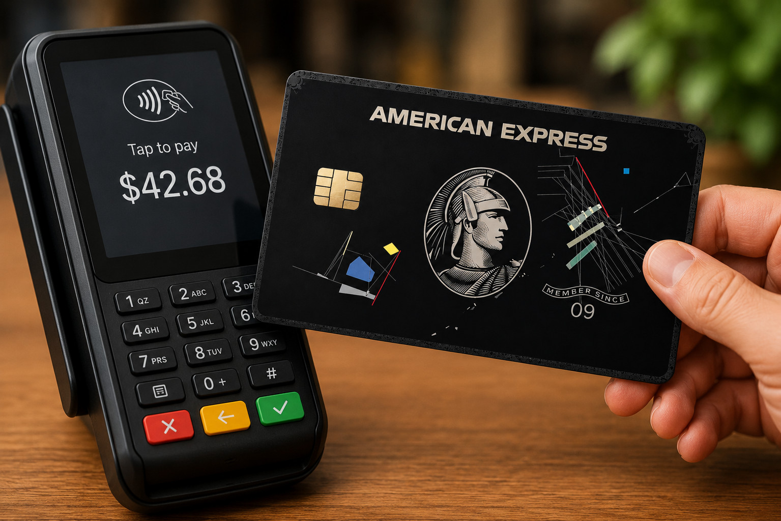 Luxury Black Centurion Inspired Credit Card Skin Debit Card Sticker