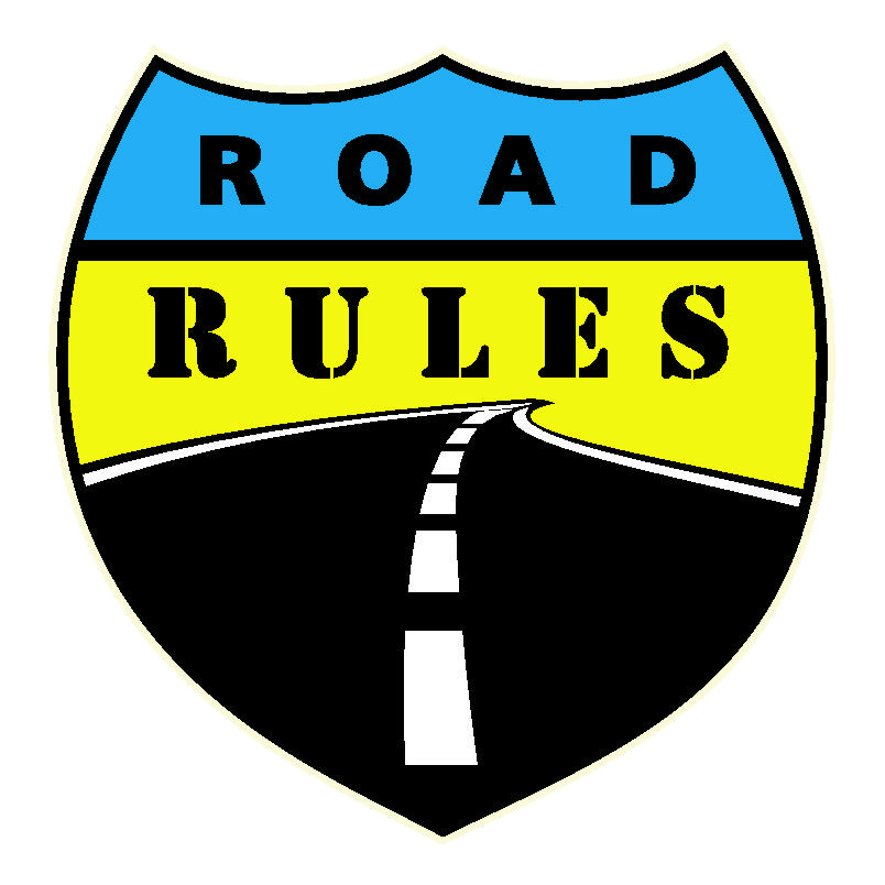 Road rules sticker MTV weatherproof bumper vinyl decal