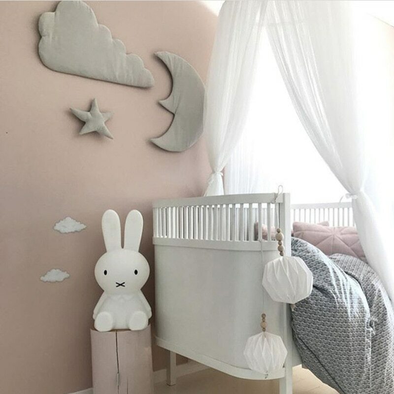 3pcs Set Moon Star Cloud Nordic Style – Wall Decorations Photo Background Decor