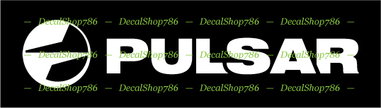 Pulsar Rifle Scopes – Hunting / Shooting – Vinyl Die-Cut Peel N' Stick Decals