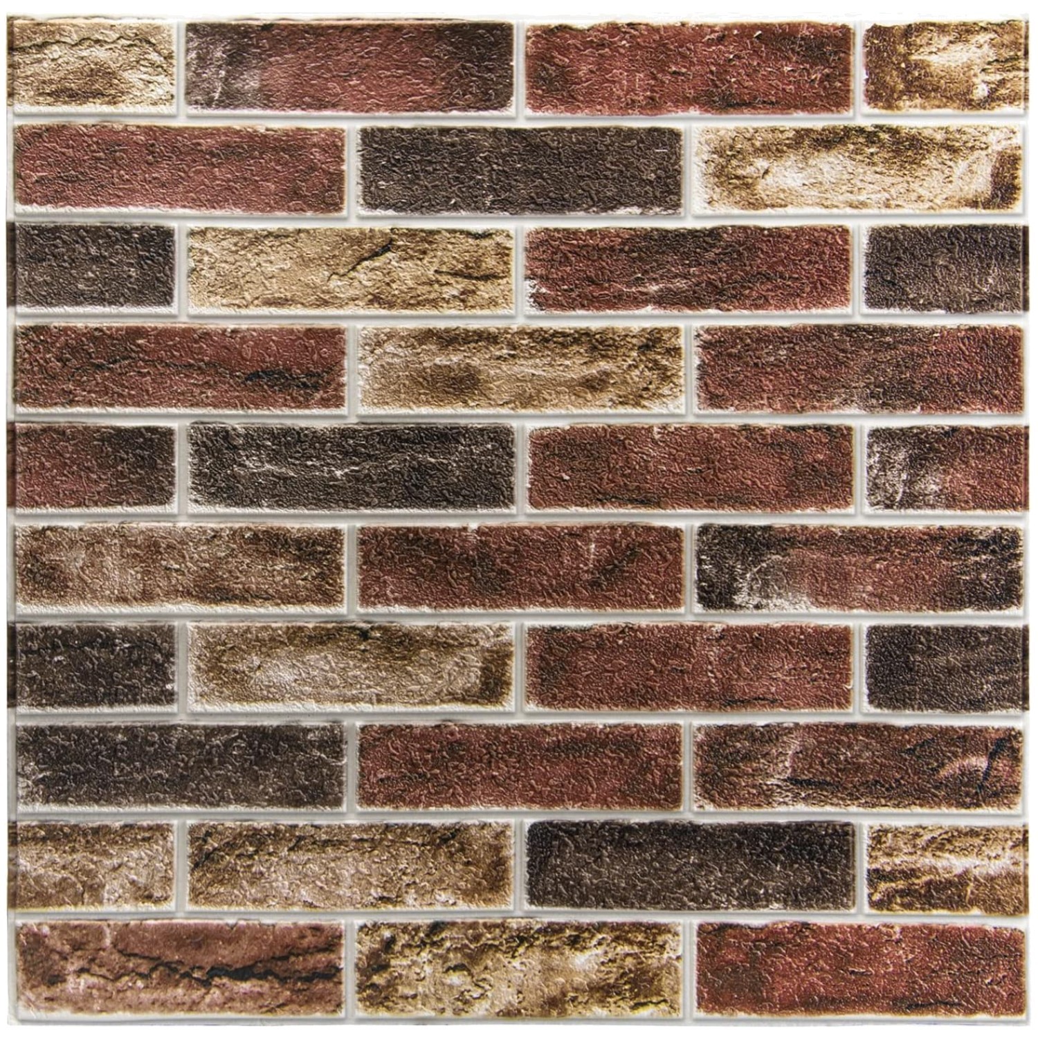 Self Adhesive Waterproof Foam Wallpaper x10