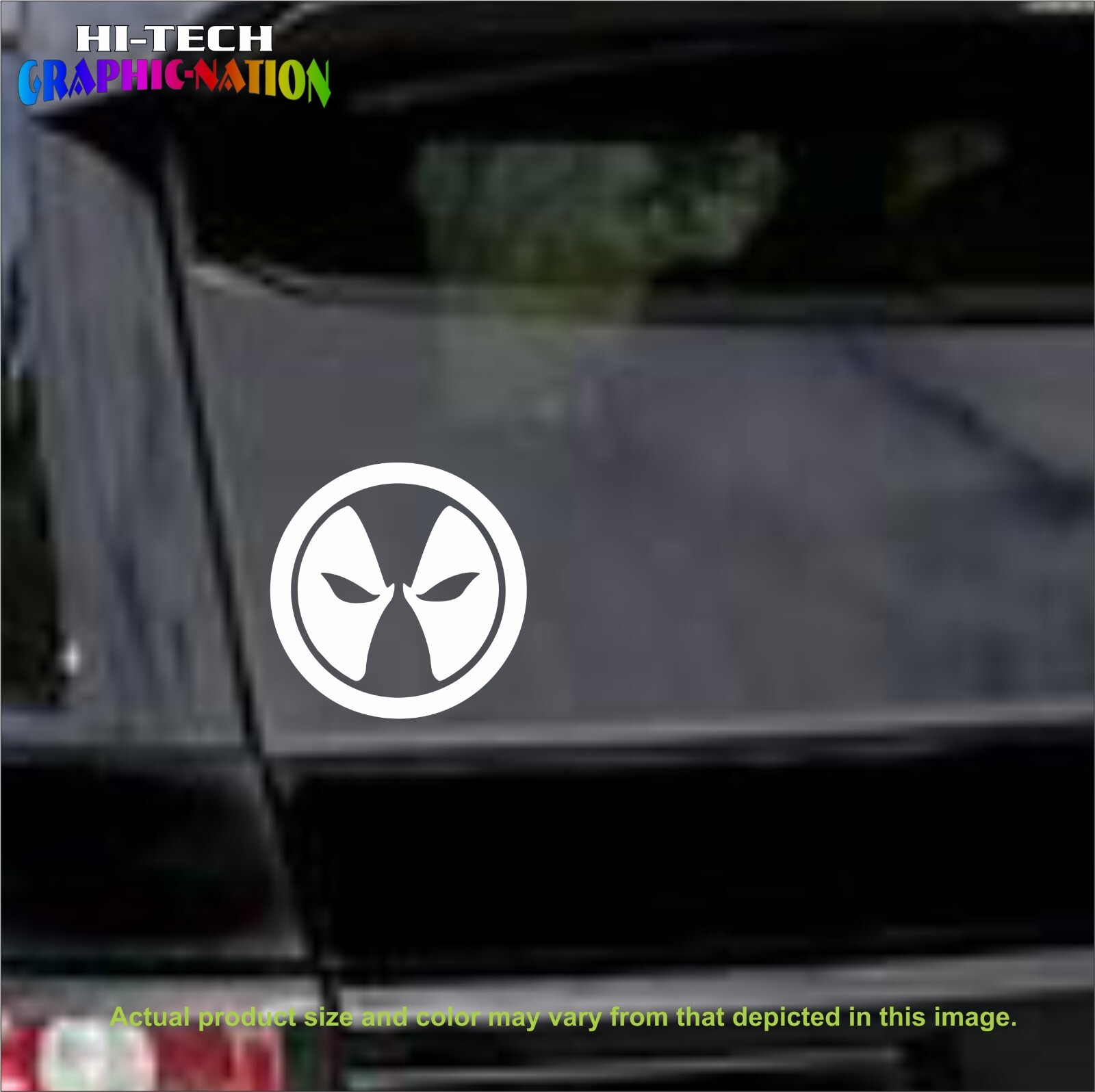 DEADPOOL Logo Sticker Decal Car truck Comic Super Hero