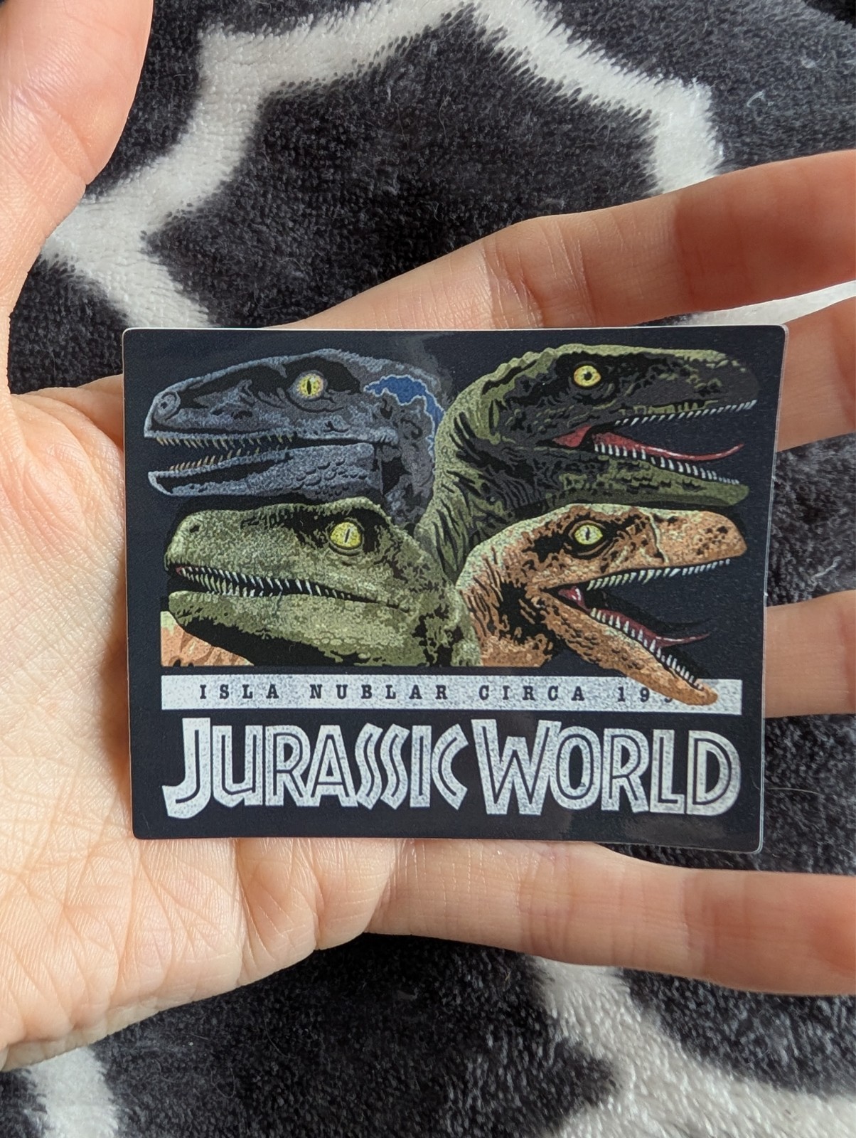 Jurassic Park Dinosaur Sticker Vinyl Decal | T-Rex Movie Film Fan Art