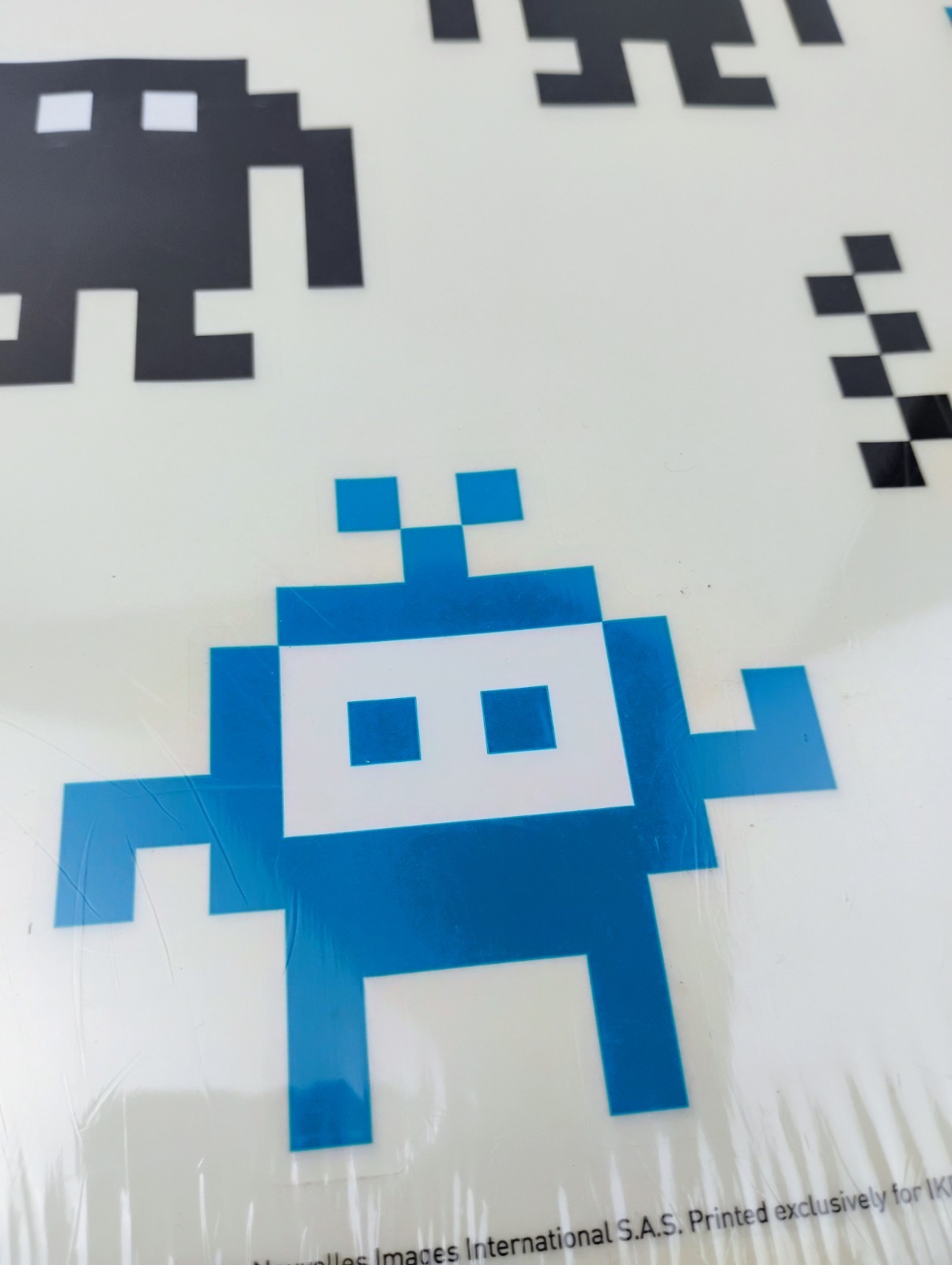 IKEA Arcade Aliens Wall Art Decals Stickers Slatthult Ladyleia Pixel Designs