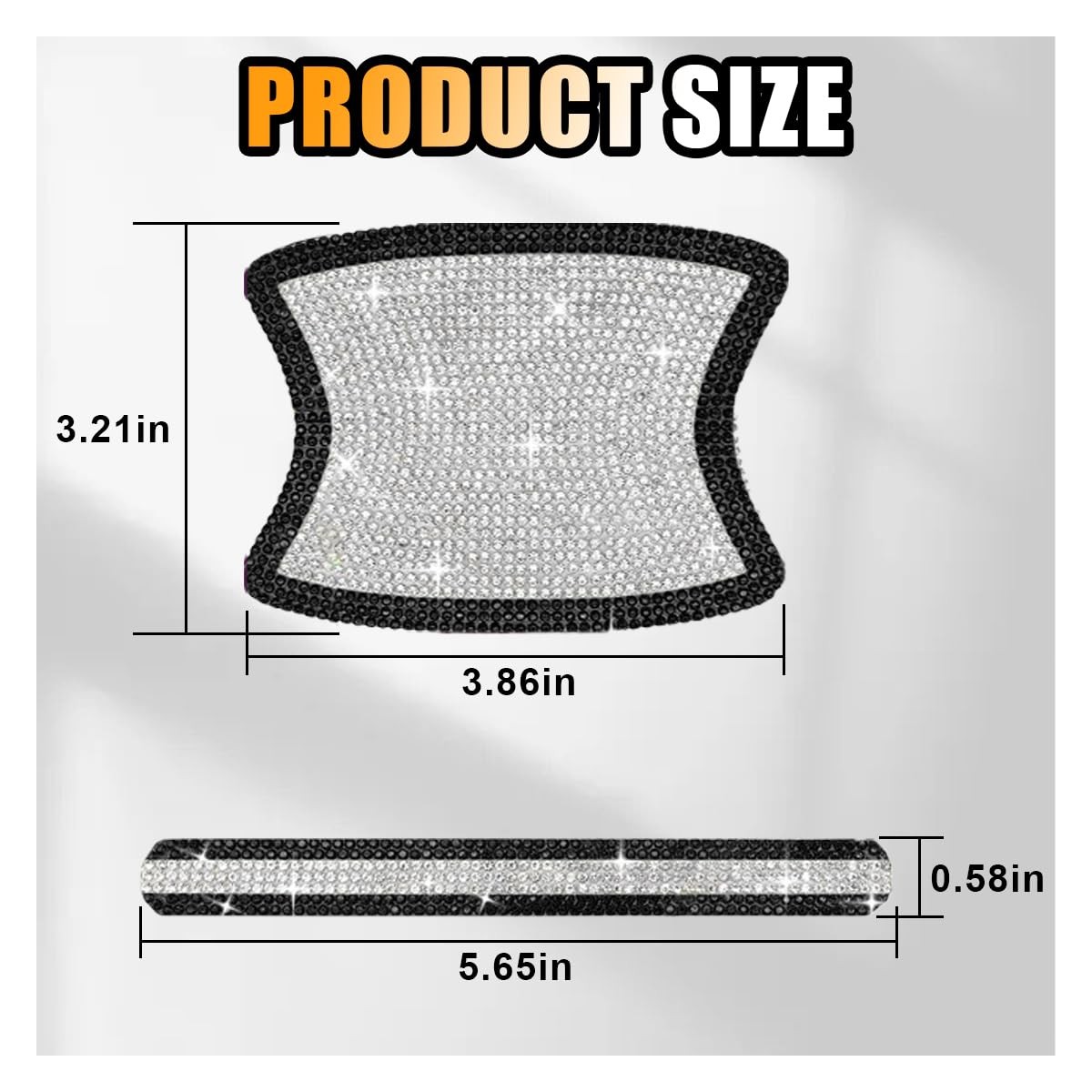 Bling Car Door Handle Protector Bling Auto Doors Handles Sticker Anti-Scratch…