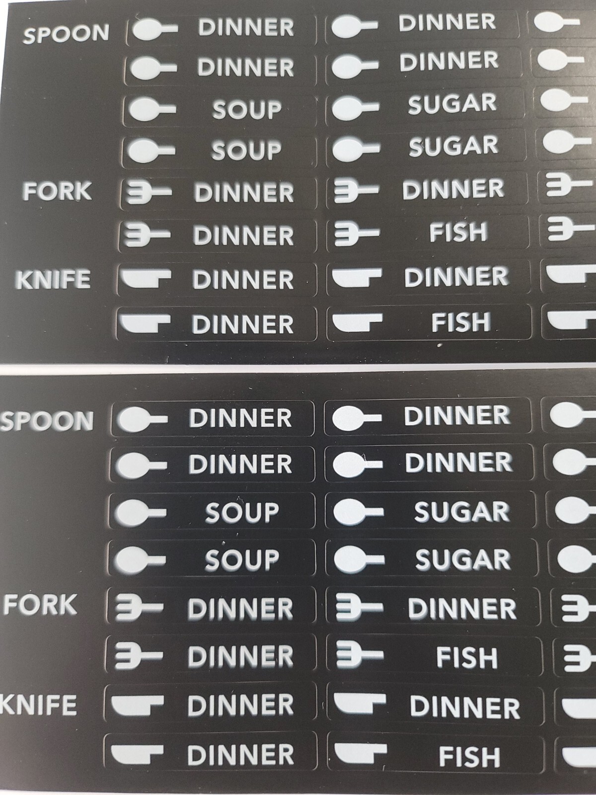 Kitchen Labels Kitchen Organization Labels for Drawers And Silverware