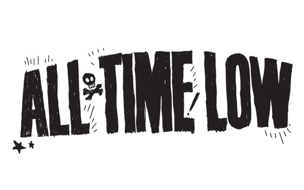 All Time Low Vinyl Die Cut Sticker