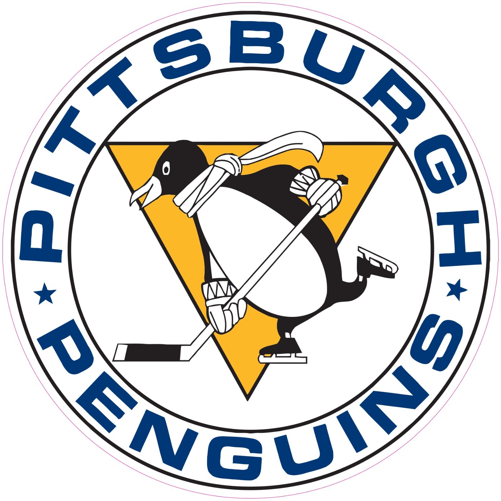 Pittsburgh Penguins Hockey Vinyl Decal Sticker Car Truck Bumper Laptop Tumbler