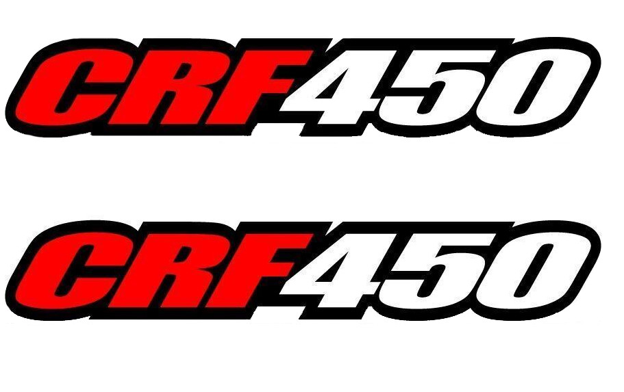 Swingarm graphics kit CRF450 450R Tank PAIR