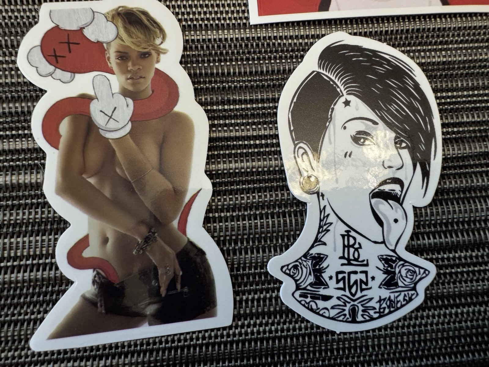 Fun Lot 9 Sticker Colorful Lovers Marilyn Monroe Girls Women Risque Panties