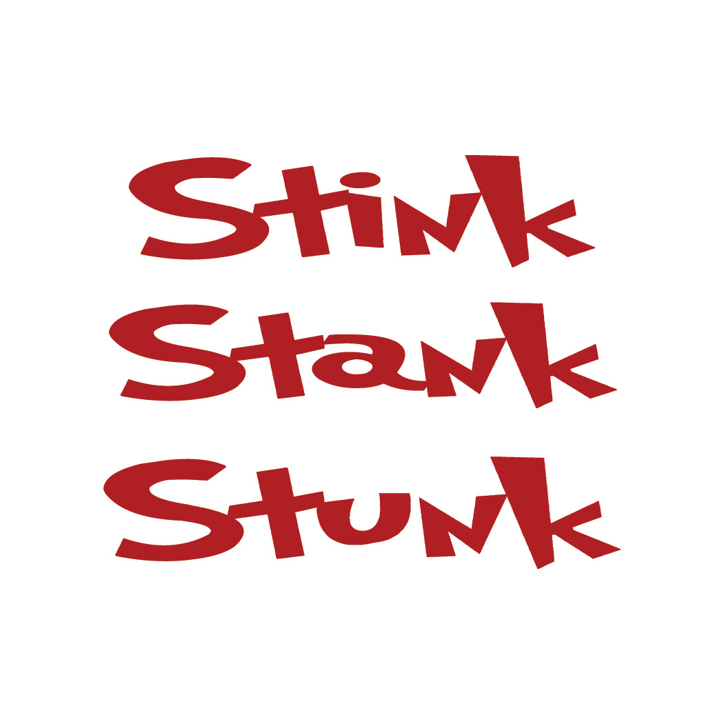 Stink Stank Stunk! Grinch Die Cut Decal Calendared Vinyl, Various colors!
