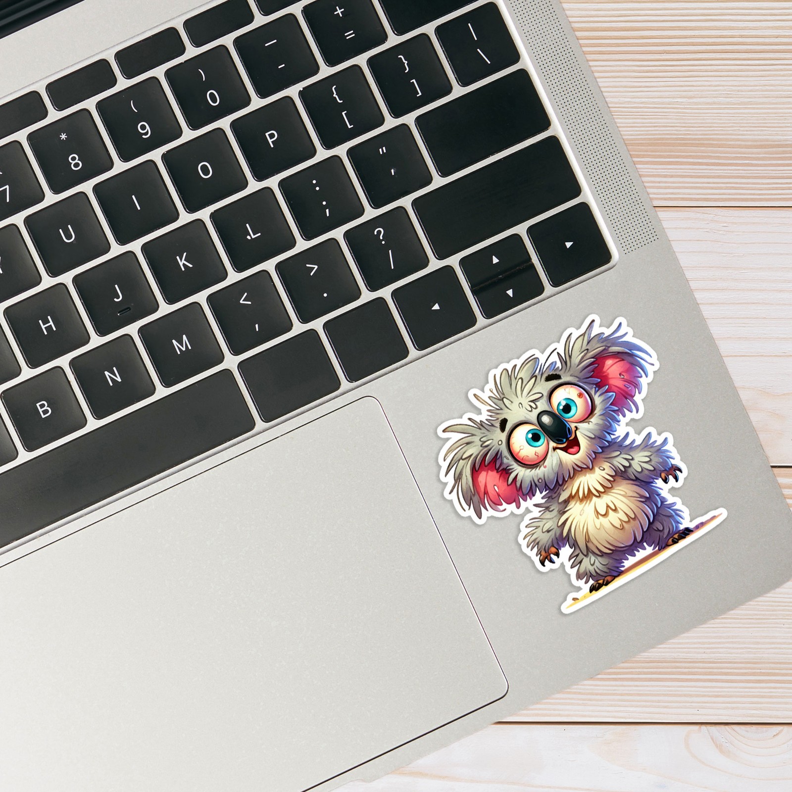 Deranged Koala – Vinyl Decal Sticker – Car Window Laptop – #451