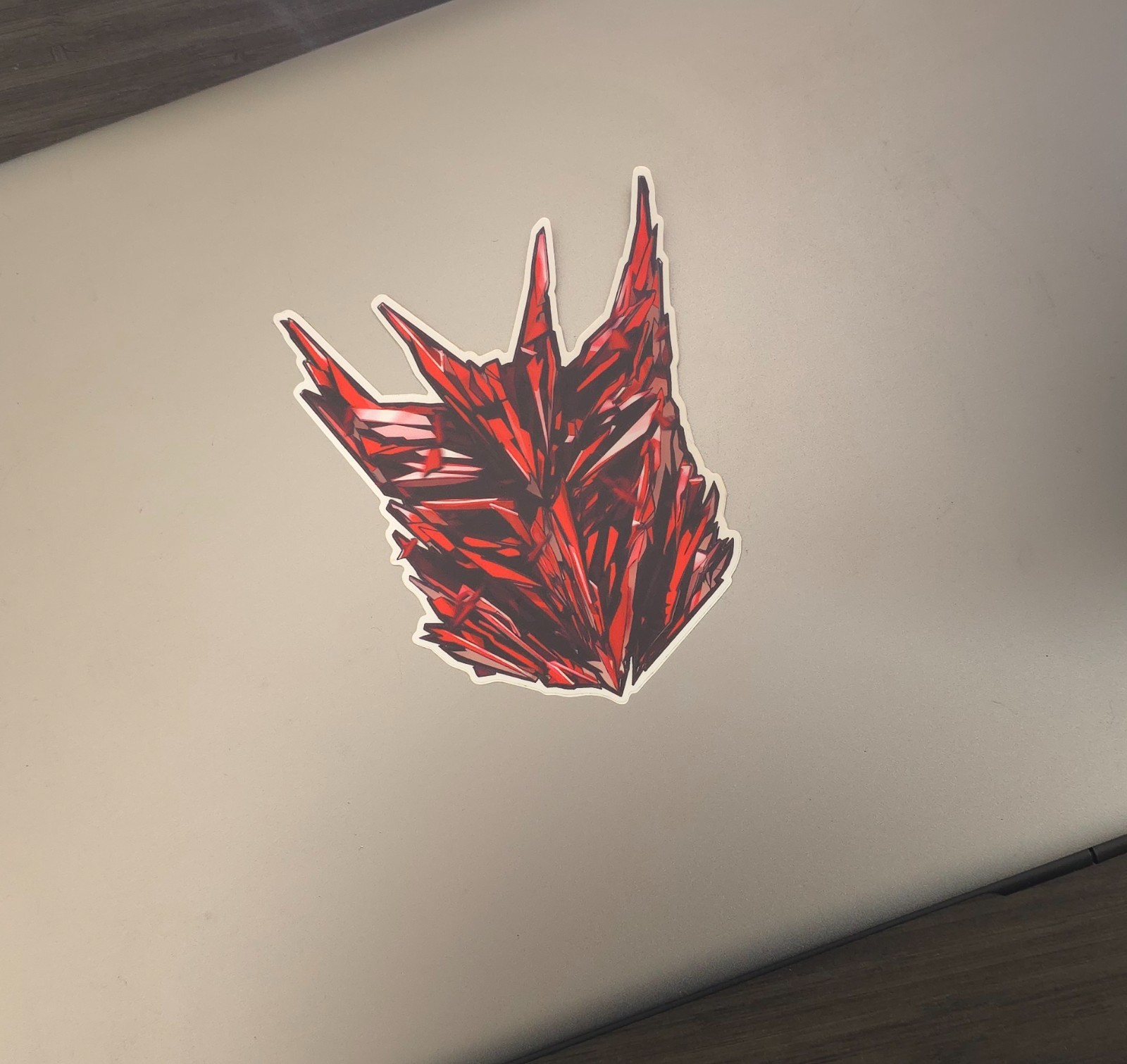 Decepticon Shattered Glass Transformers Emblem Fan Art Bloodstone (Red)