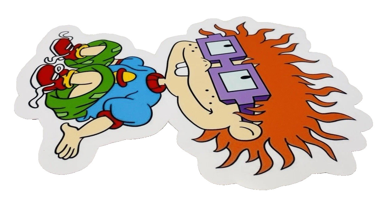 Chucky Rugrats Inspired Waterproof Car Decal Vinyl Sticker Cartoon Kids Show