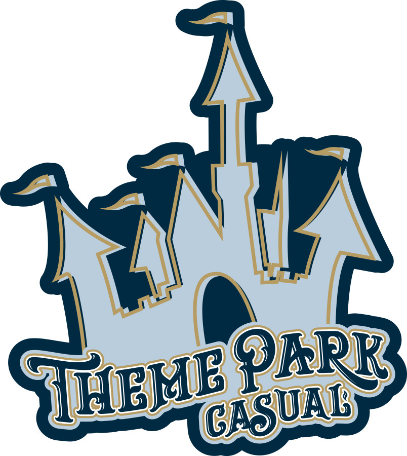 Theme Park Casual Main Logo sticker