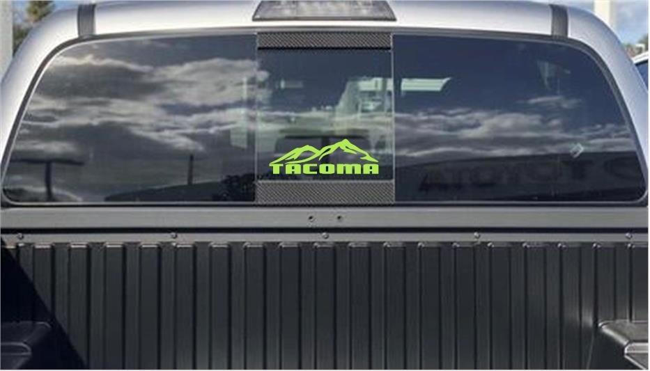 Tacoma Vinyl Decal Stickers 4 Pack 19 Colors/ 5 Sizes