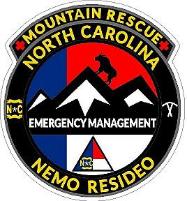 NC Mountain Rescue Vinyl Decal Sticker Paramedic Fire Fighter EMT EMS