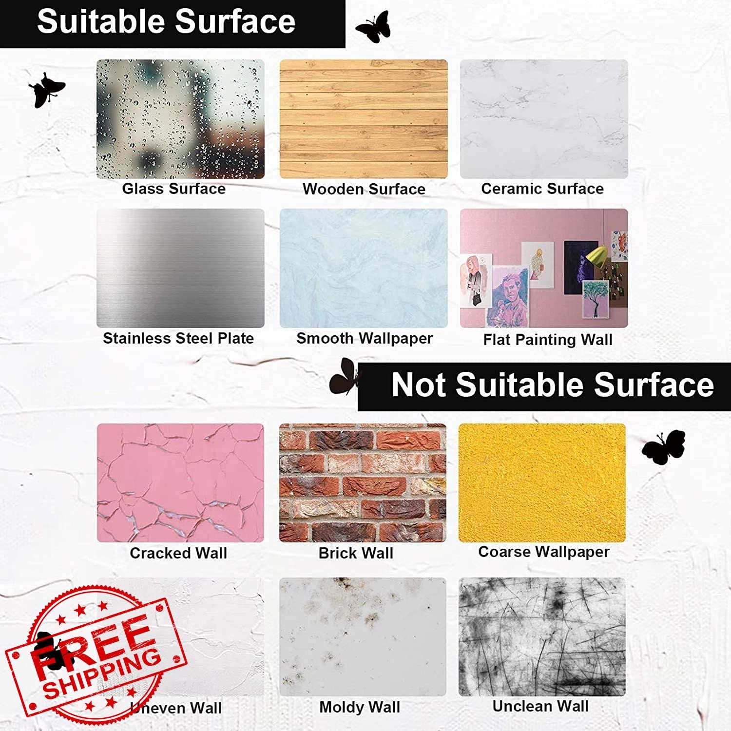CozyDecor 12" Crayon Wall Decals