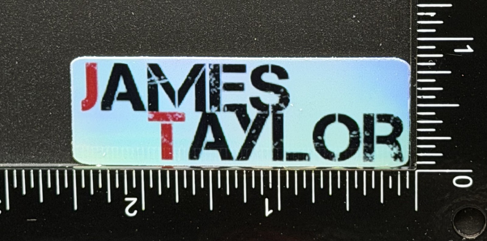 James Taylor – Music/Band – Sticker – Holographic