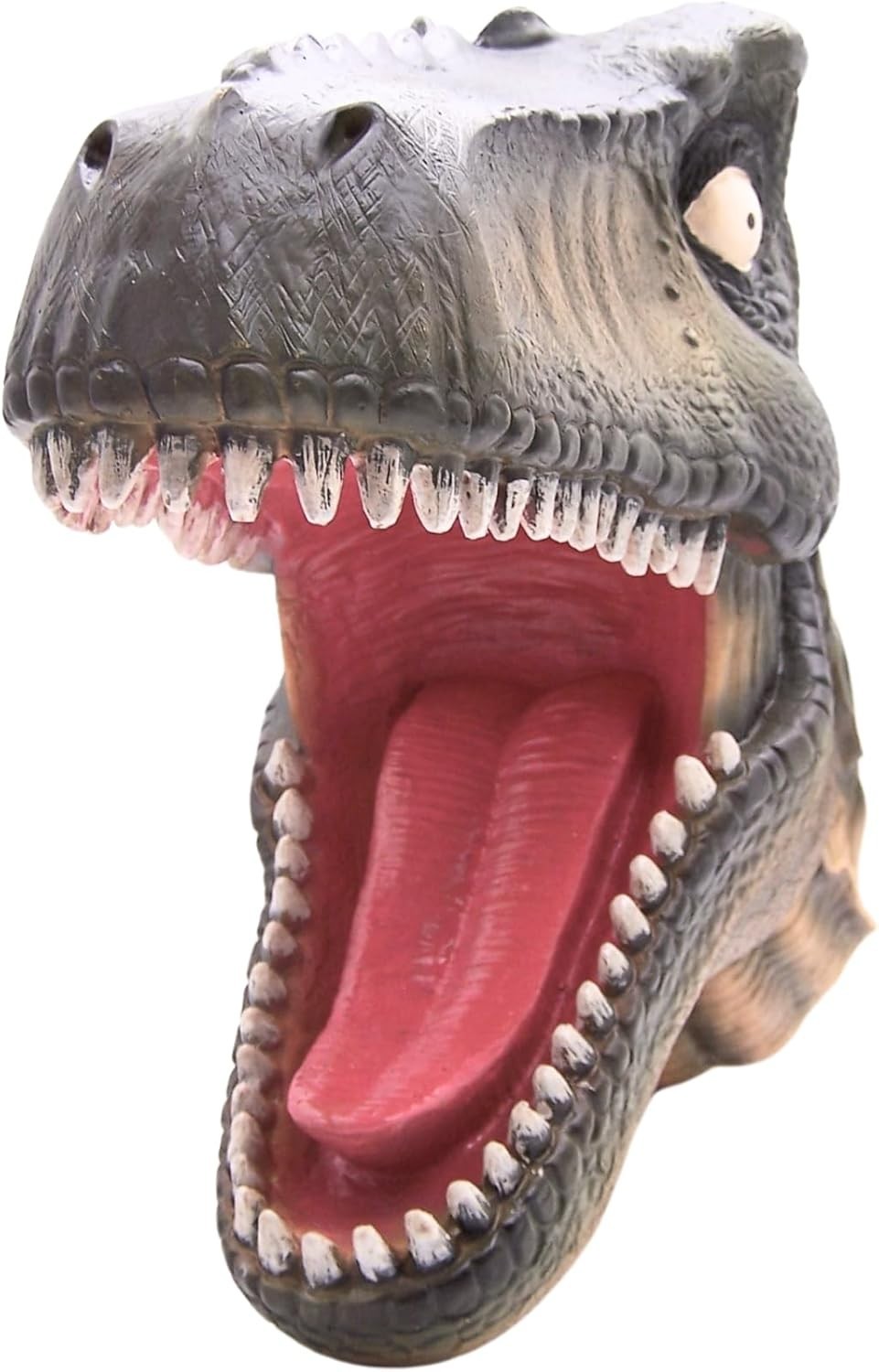 Unique T-Rex Head Wall Sculpture – Fun and Bold Indoor Dinosaur Decor – 17.25"
