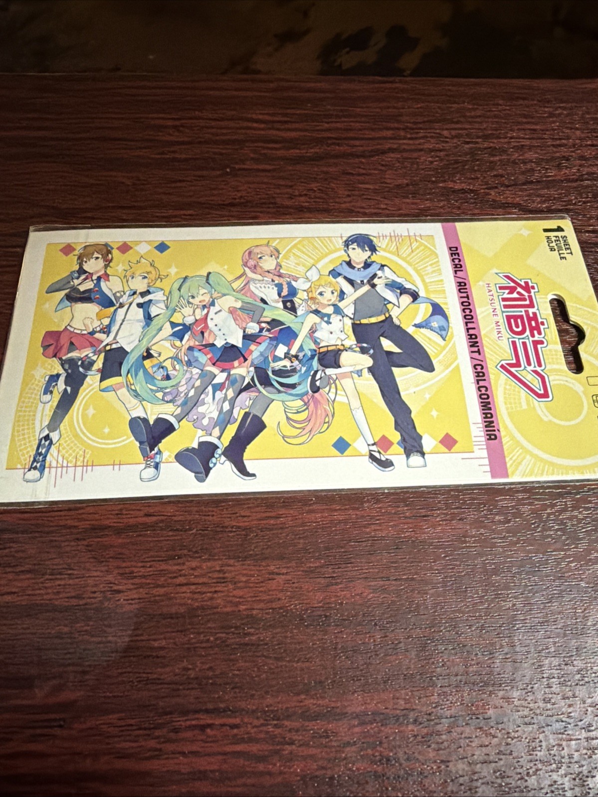 SANDYLION HATSUNE MIKU Decals by Trends International – NEW!