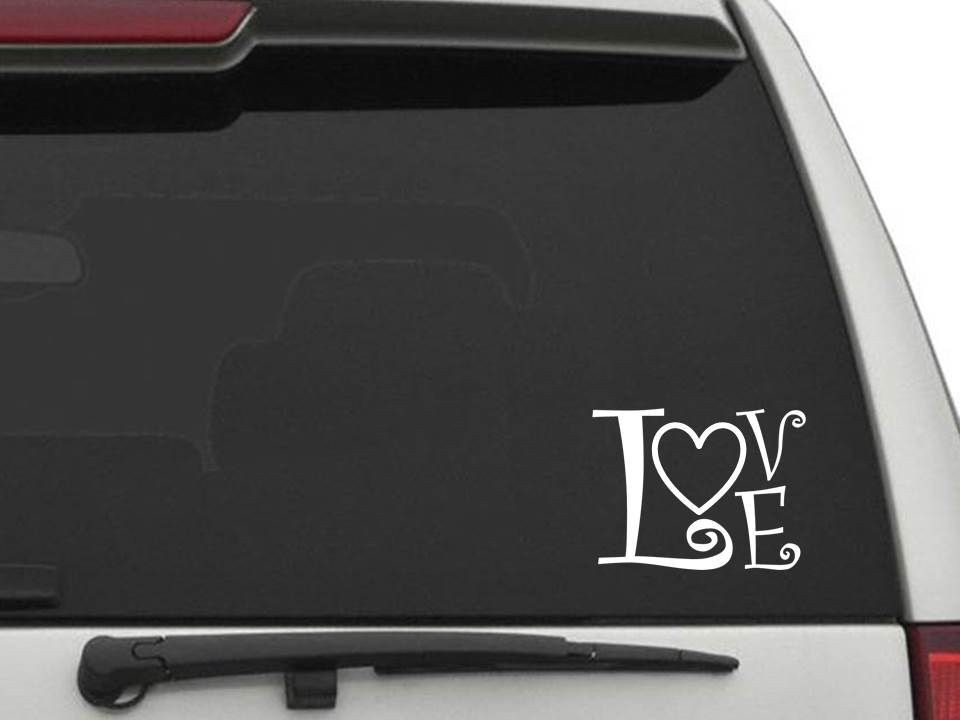 LOVE Decal Sticker CW2512