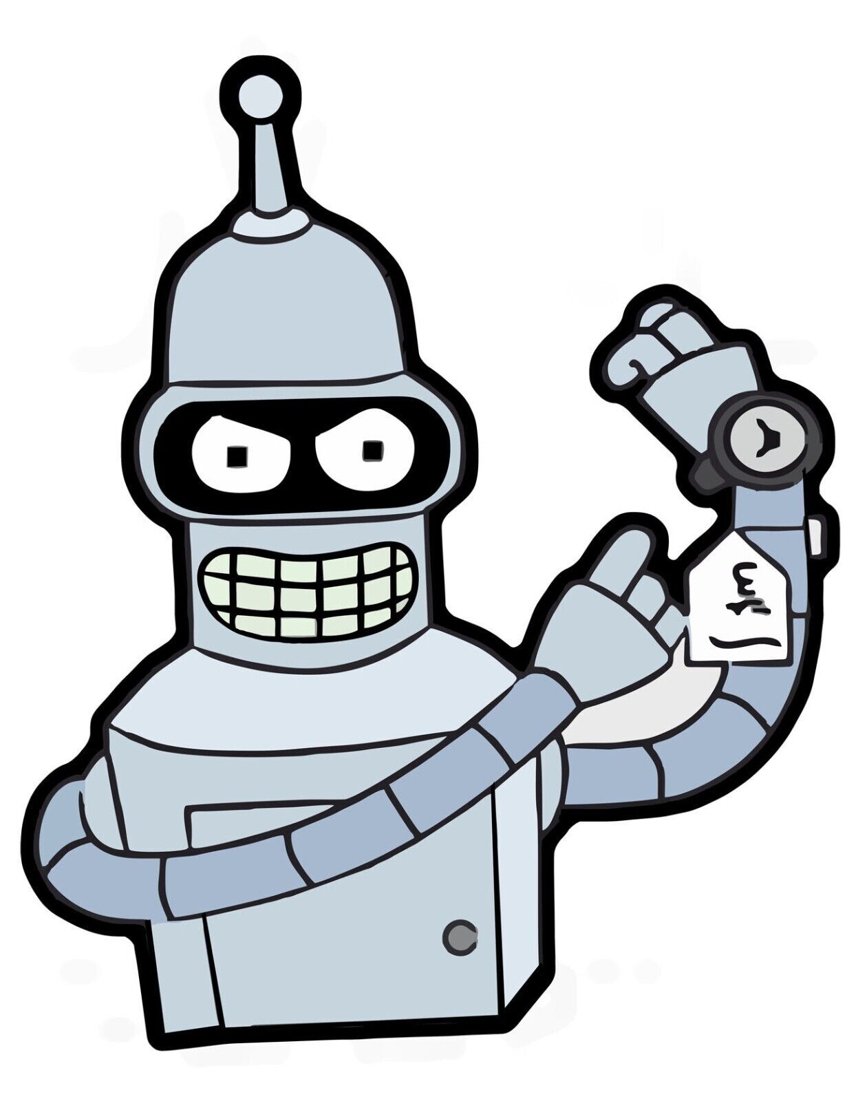 Bender Robot Sticker Decal funny bar