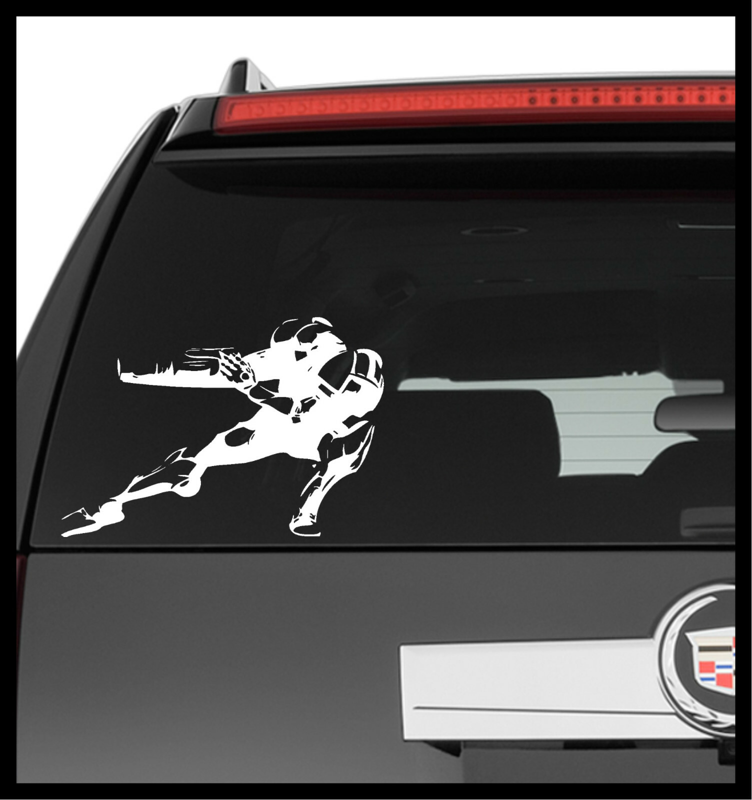 Vinyl Decal Truck Car Sticker Laptop – Video Games Metroid Samus Slide