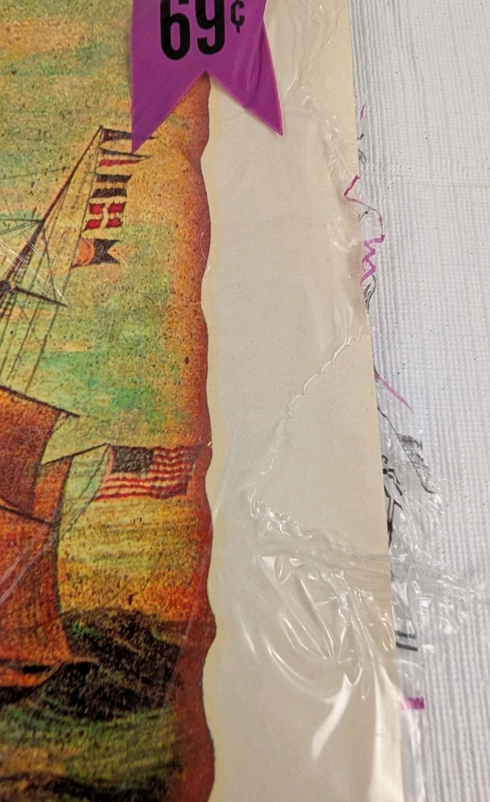 Vintage Meyercord Large Sailing Ship Decals, Lot of 2 One Open One Sealed