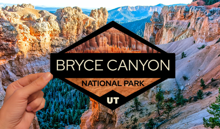 Utah National Parks – The 'Mighty Five' – Vinyl Sticker 5-Pack