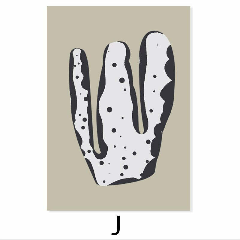 Beige Trendy Colors Minimalist Line Wall Art