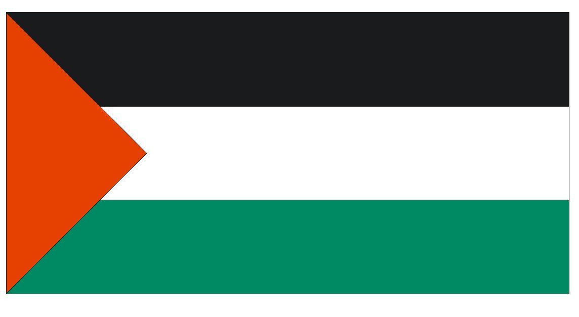 Palestine International Flag Sticker Decal F383
