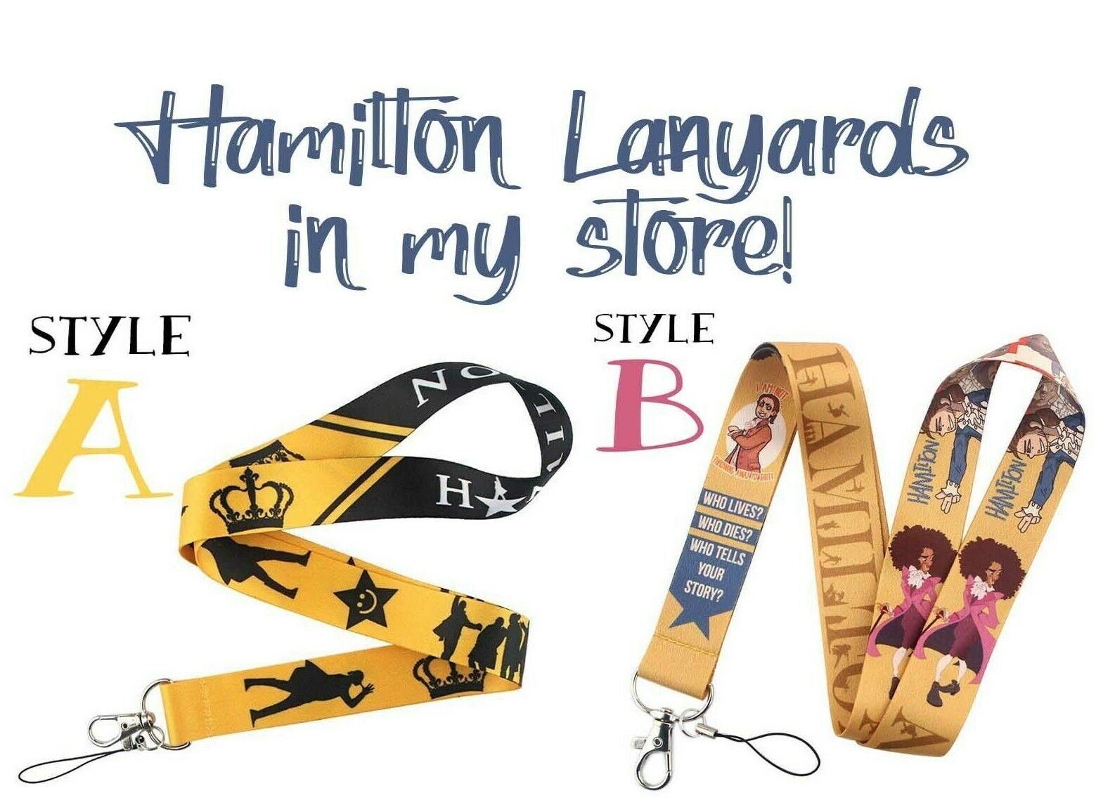 HAMILTON Stickers [B] 12+ pcs. Broadway Musical (Alexander) ~ Vinyl Laptop Decal
