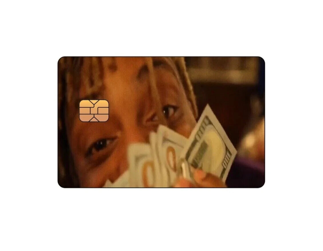 Juice WRLD Credit Card Skin (2-Pack) | Music Rap Fan Art Sticker | 999 Decal