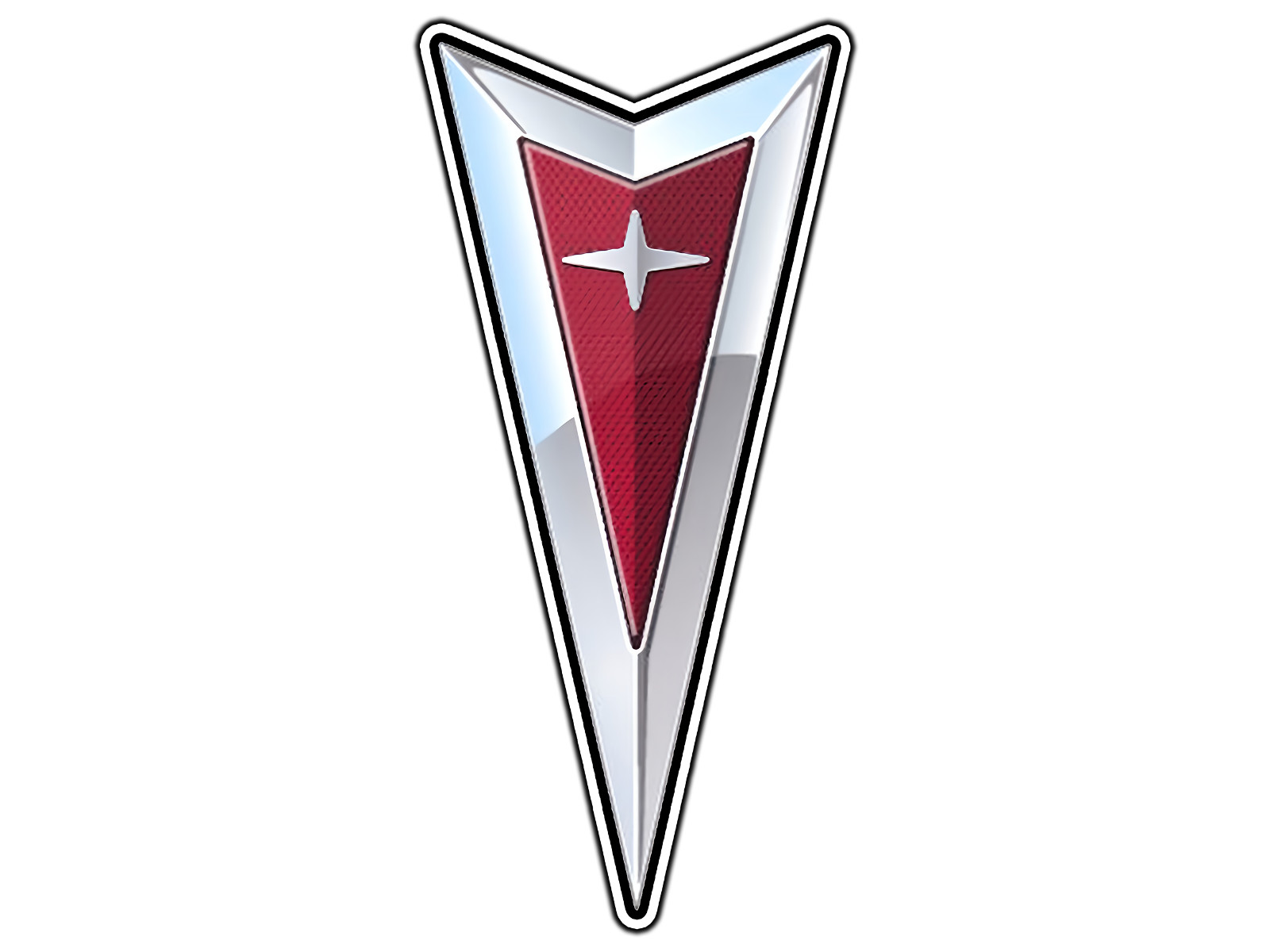 #0769 Pontiac Logo #2 Sticker Brand Waterproof Vinyl Decal Die-Cut Car Laptop