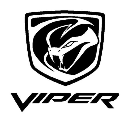 Dodge Viper Vinyl Decal Die Cut
