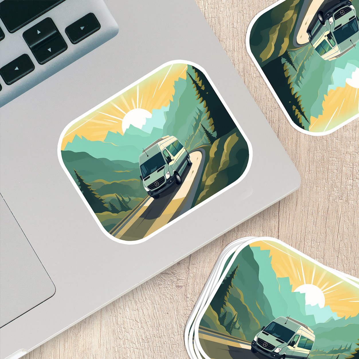 Van Life Vinyl Sticker – Celebrate the Freedom of the Road