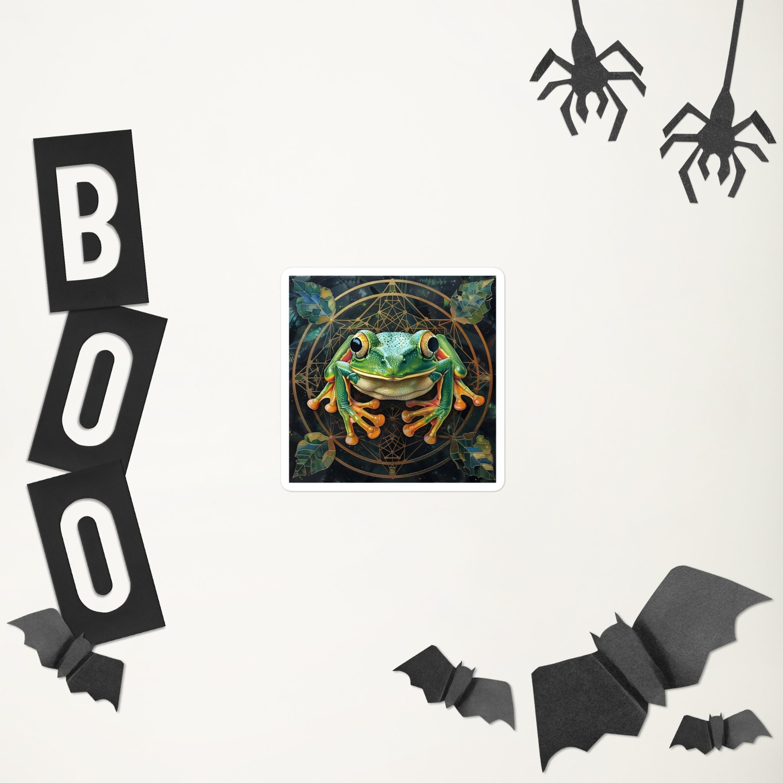 World of Wilds – Frog Lookin' at You – slappin' sticker