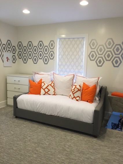 Hexagon Wall Decal, Geometric Wall Decal, Honeycomb Wall Decal, Nursery Decals