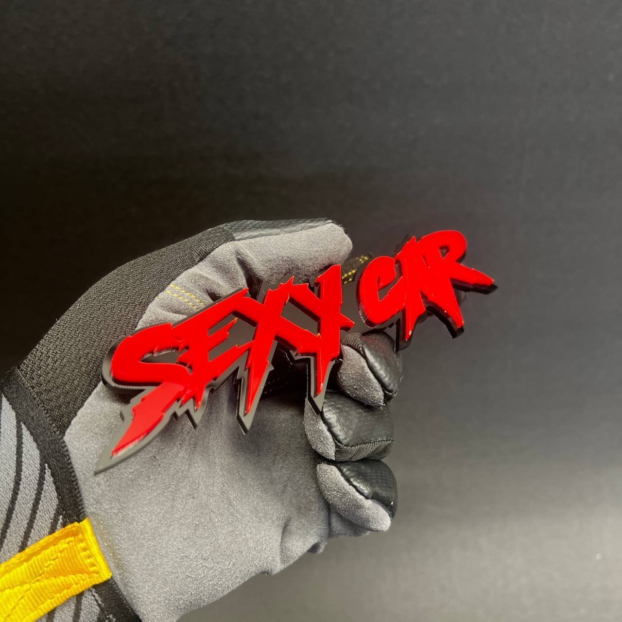 1PC Custom Sexy Car Text Car Badge Emblem Fender tailgate Aggressive Decal