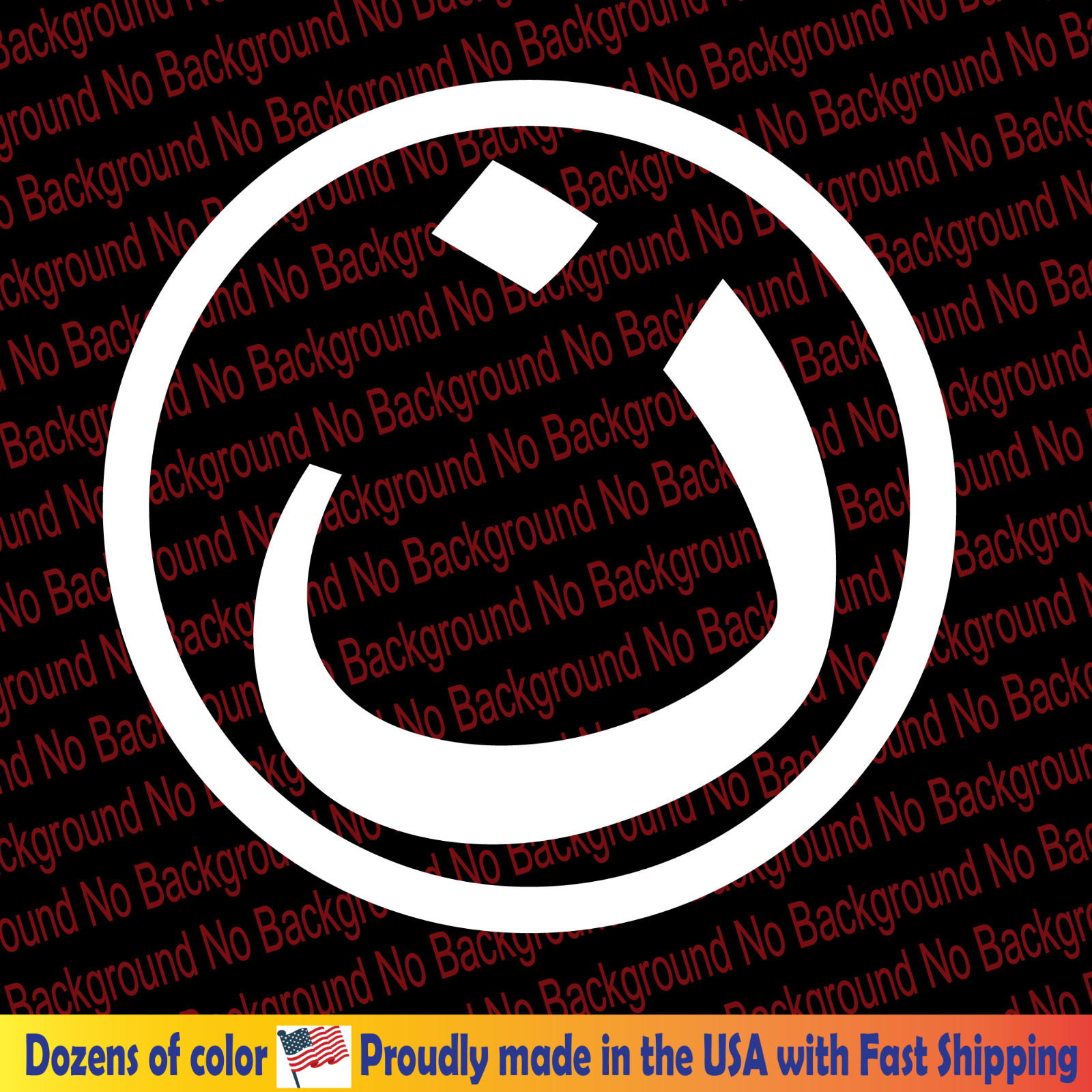 Christian Arabic Symbol Vinyl Decal Die Cut Sticker Nasrani Nazarene FY176