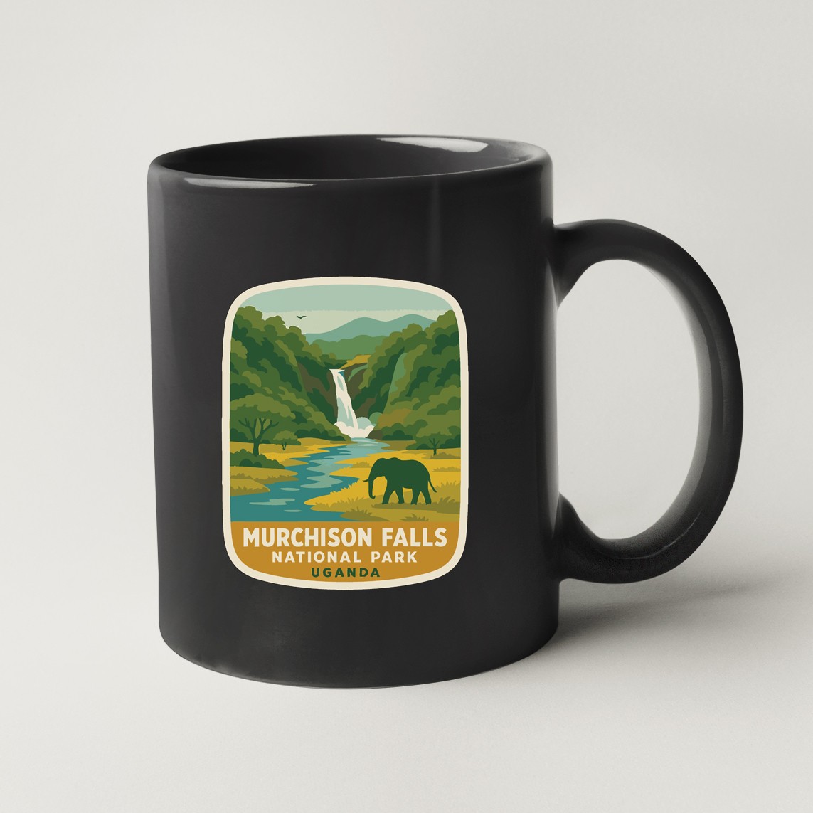 Murchison Falls Uganda National Park Sticker Decal Vinyl Die-Cut World