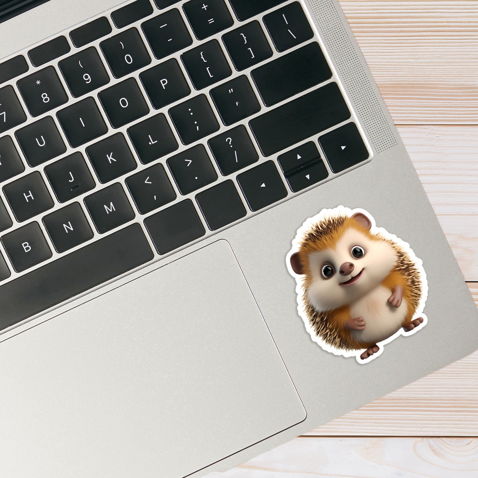 Chubby Hedgehog – Vinyl Decal Sticker – Car Window Laptop – #1513