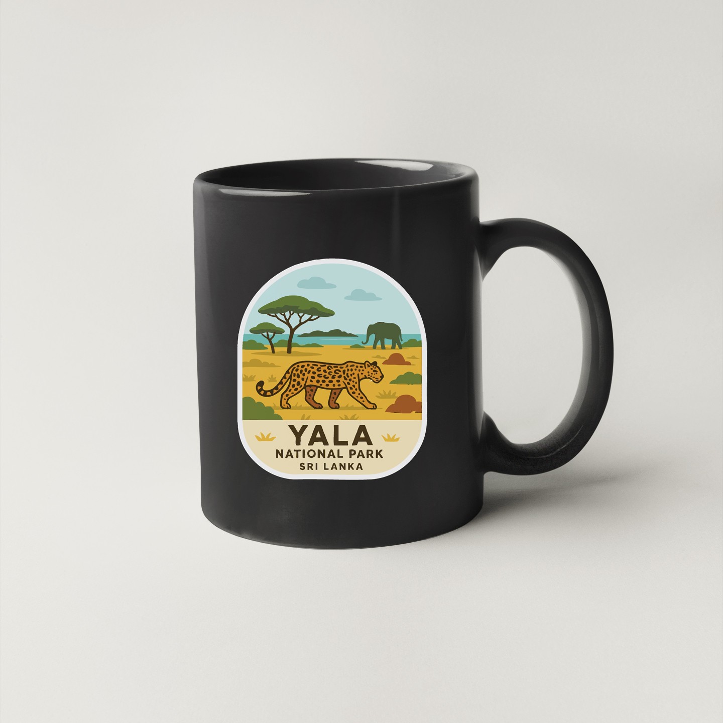 Yala Sri Lanka National Park Sticker Decal Vinyl Die-Cut World National Parks