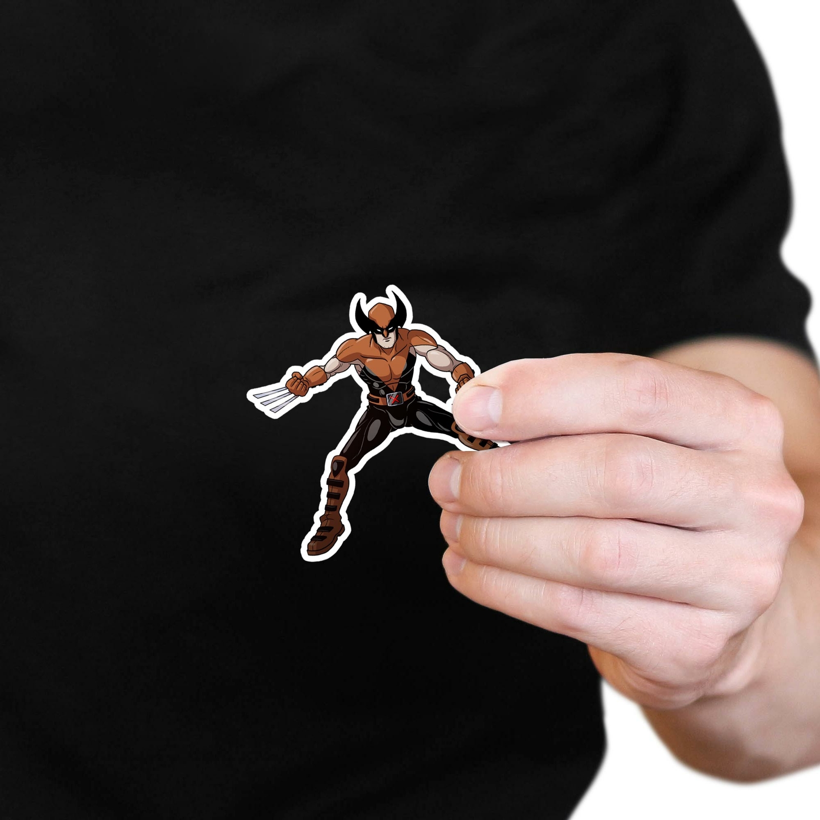 X-Men: Evolution Wolverine Logan Mutant 3" Glossy Vinyl Sticker