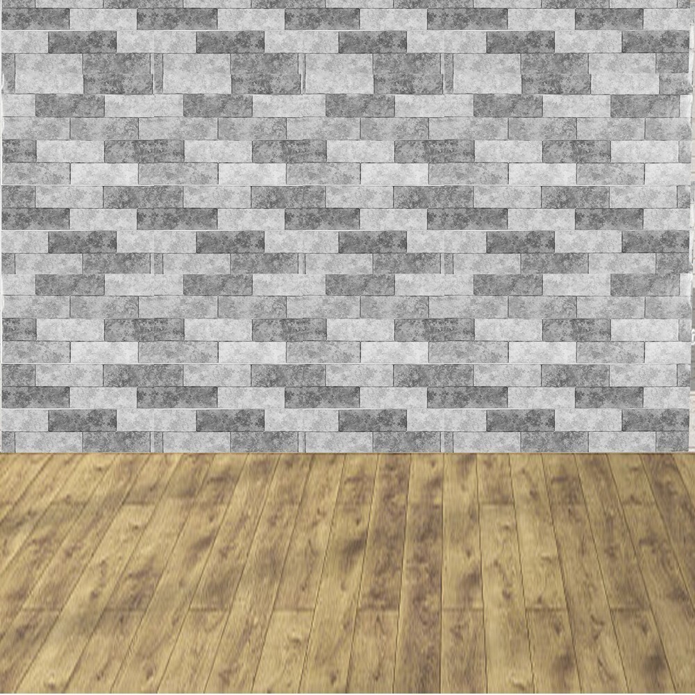 Simulation Brick Grain Pattern Stair Sticker Self-Adhesive Wall Decal Floor